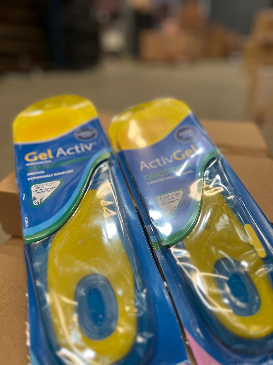 Plantilla En Gel Hombre👣🦵💙🦶