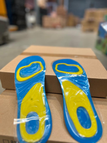 Plantilla En Gel Hombre👣🦵💙🦶