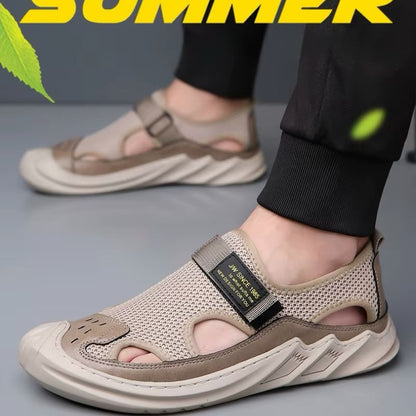 🌞⛱️SANDALIA ORTOPEDICA TEJIDA DE MALLA🌞⛱️