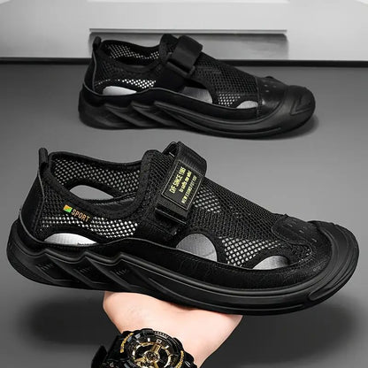 🌞⛱️SANDALIA ORTOPEDICA TEJIDA DE MALLA🌞⛱️